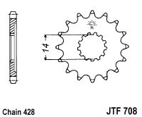 JT Sprockets JTF708