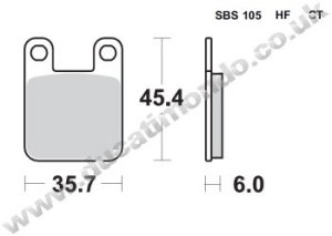 SBS Pads 105