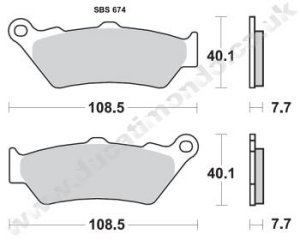 SBS Pads 674